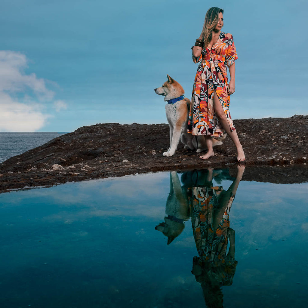 Printed Dress - Zene